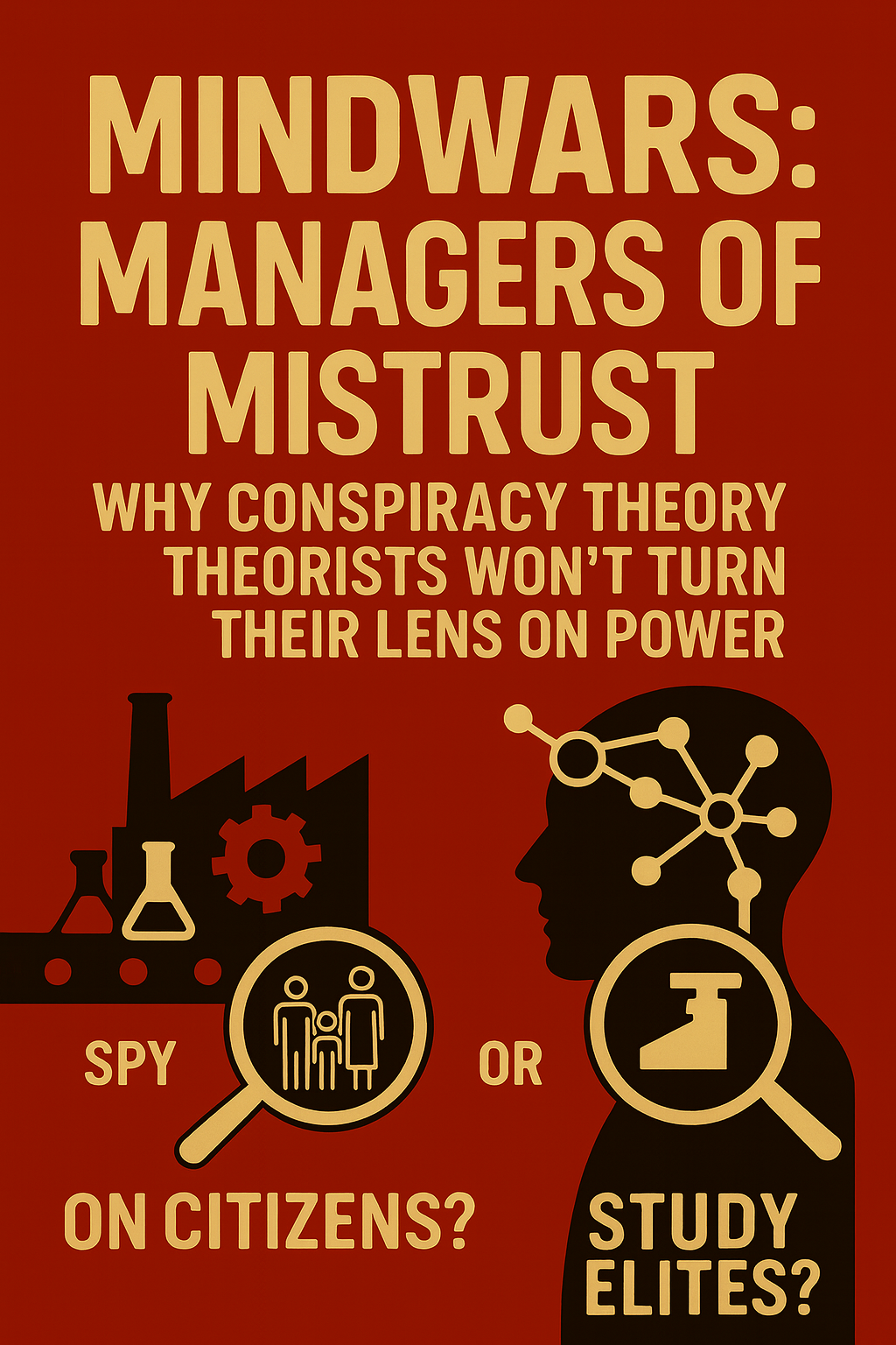Mindwars: Managers of Mistrust – Why Conspiracy Theory Theorists Won’t Turn Their Lens on Power
