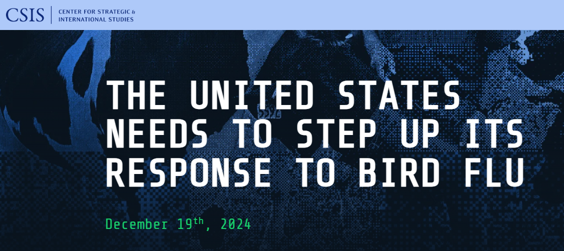 Geopolitika: CSIS and the Zoonotic Mandate – ‘One Health’