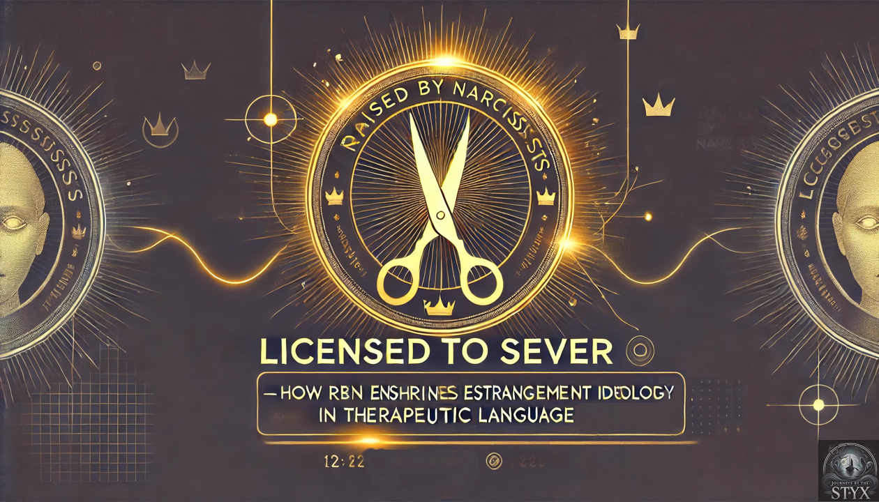Estrangement Ideology – Part 50. Licensed to Sever: Raised by Narcissists