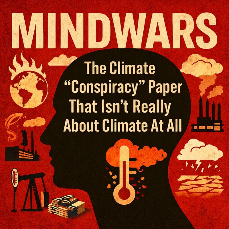 Mindwars: The Climate “Conspiracy” Paper That Isn’t Really About Climate At All