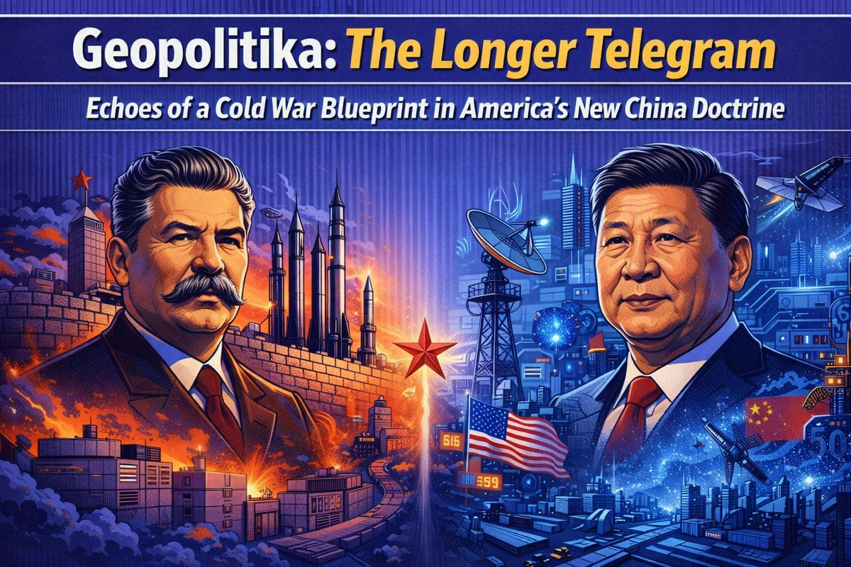 Geopolitika: The Longer Telegram – Echoes of a Cold War Blueprint in America's New China Doctrine