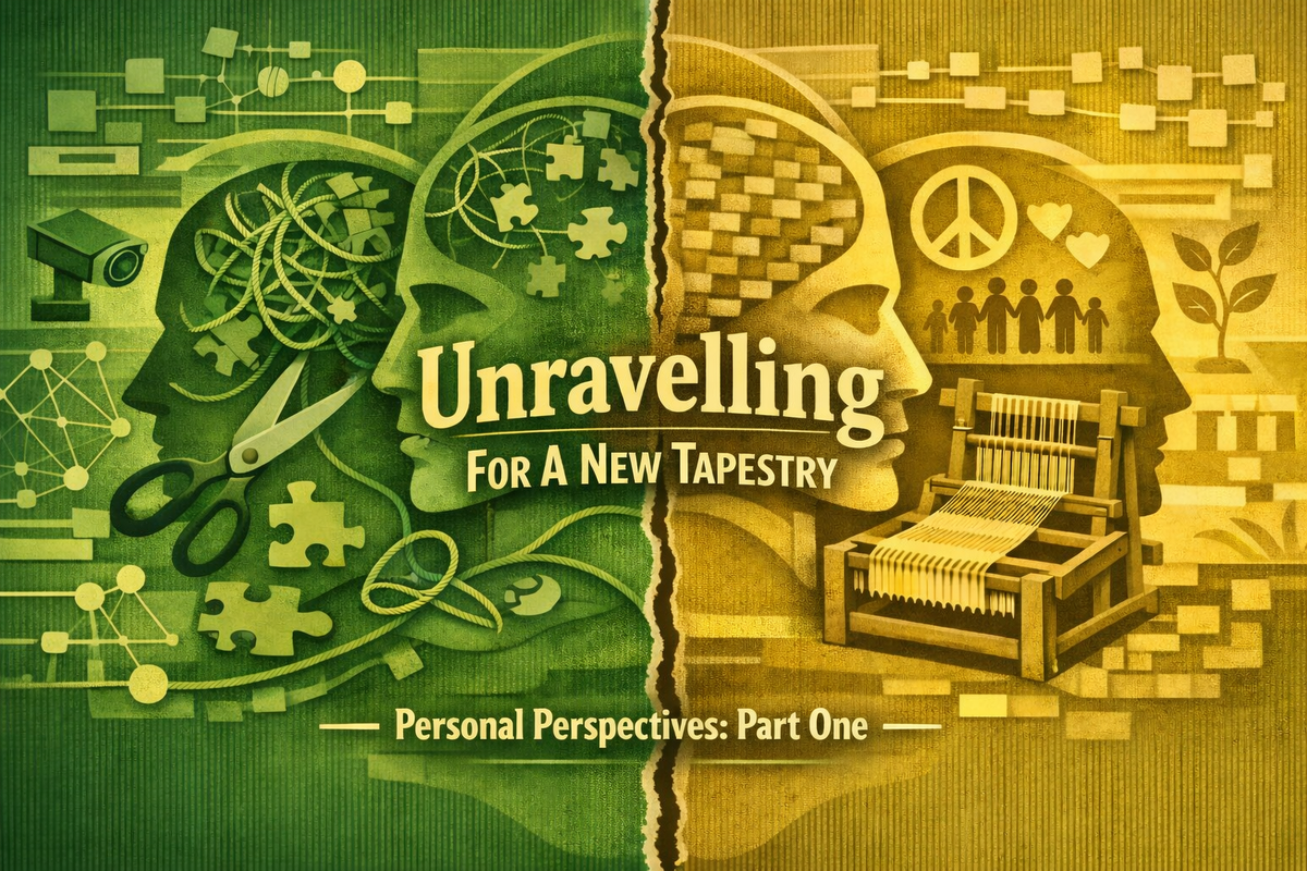 Personal Perspectives: Part 1. Unravelling For A New Tapestry
